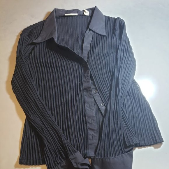 Valerie Separates Black Stretch Top - Picture 1 of 5